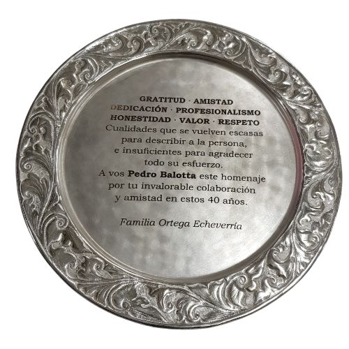 Placa de Reconocimiento